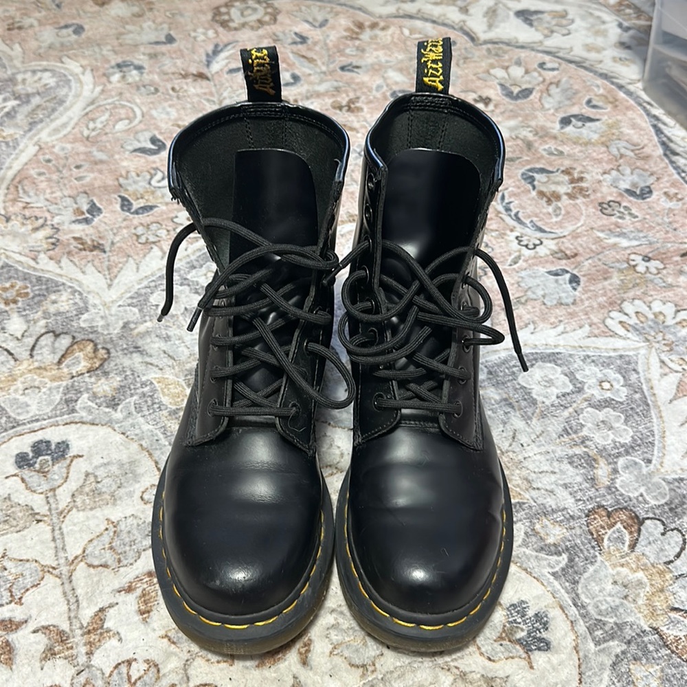 Women’s Dr Marten Black Combat Boot